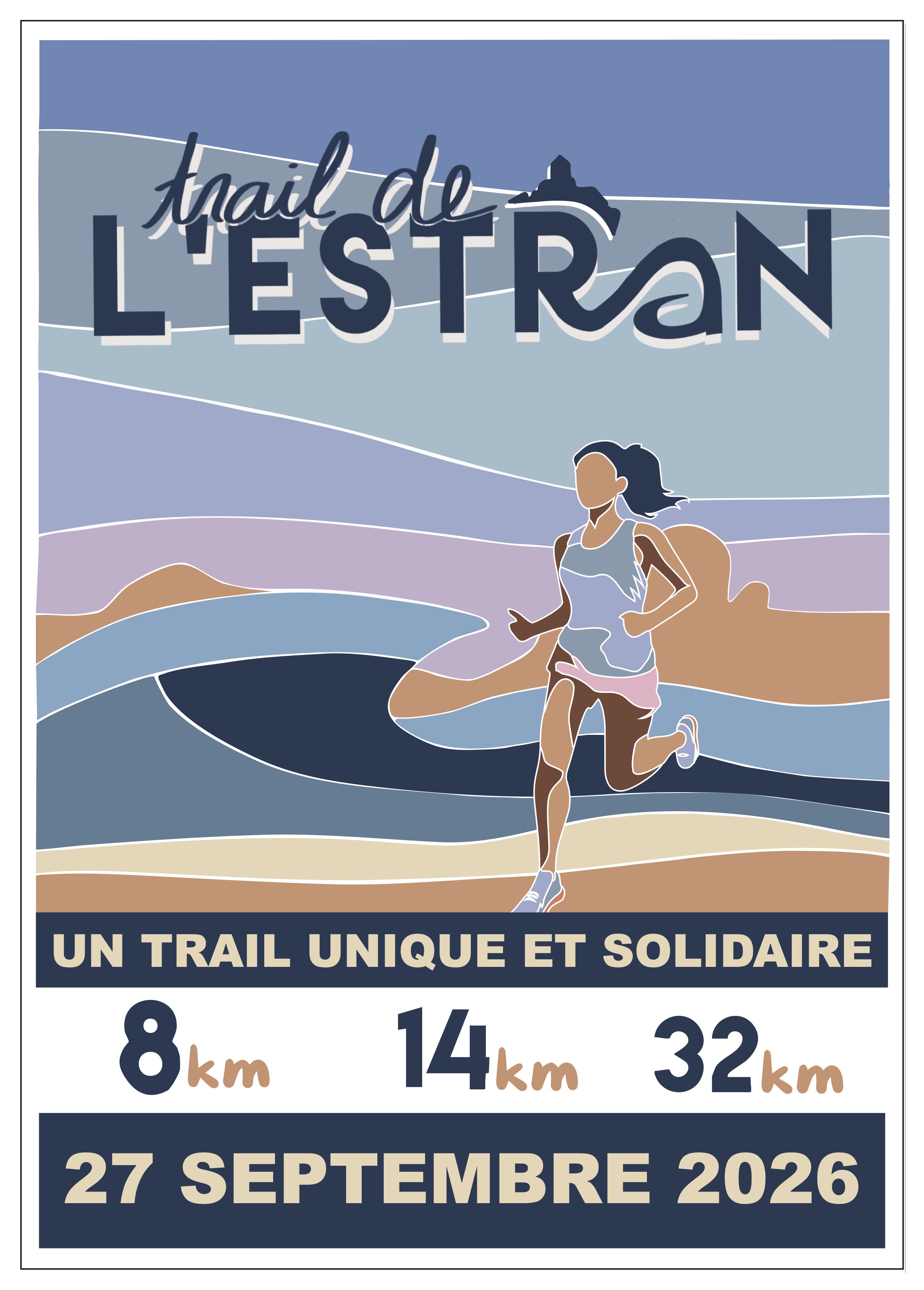Affiche du Trail de l'Estran
